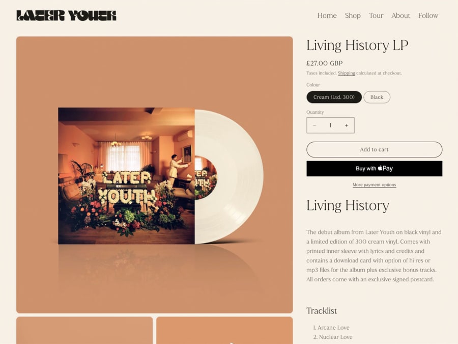 Later Youth — Living History - Image 3